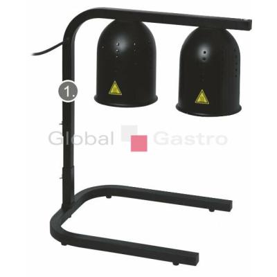 Infra lampa stolní   hliník černá | OEM 117230369